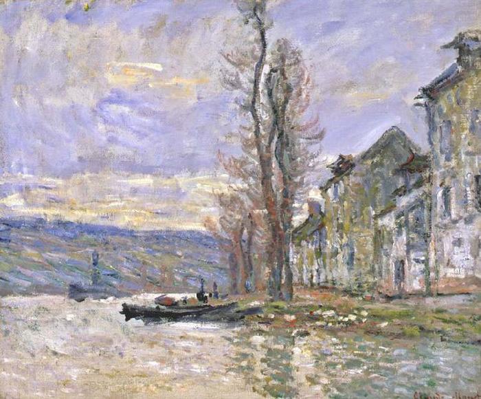 Claude Monet River at Lavacourt oil painting picture